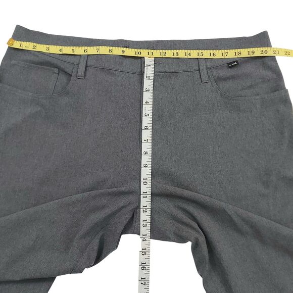 Travis Mathew Performance Pants Mens 40x33 Gray Straight Leg Golf Casual Chino - Picture 9 of 11